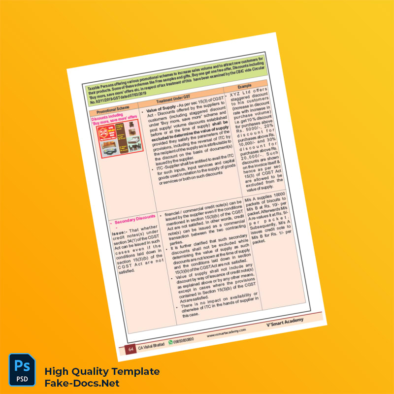 Tax Invoice Template in Word and PDF formats 4 page Tax Invoice Template in Word and PDF formats 4 page