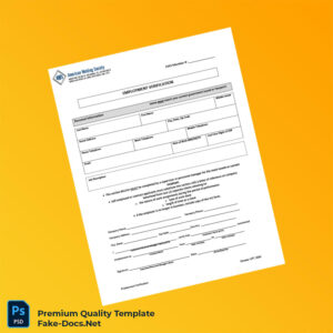 Telecommunications Employment Verification Form Template (Word & PDF) 2 page