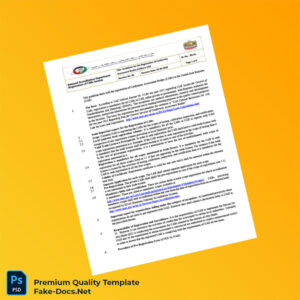 UAE National Accreditation Department Registration Certificate Template (Word & PDF) 6 page UAE National Accreditation Department Registration Certificate Template (Word & PDF) 6 page