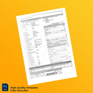 UK DVLA Registration Certificate Template in Word and PDF formats UK DVLA Registration Certificate Template in Word and PDF formats