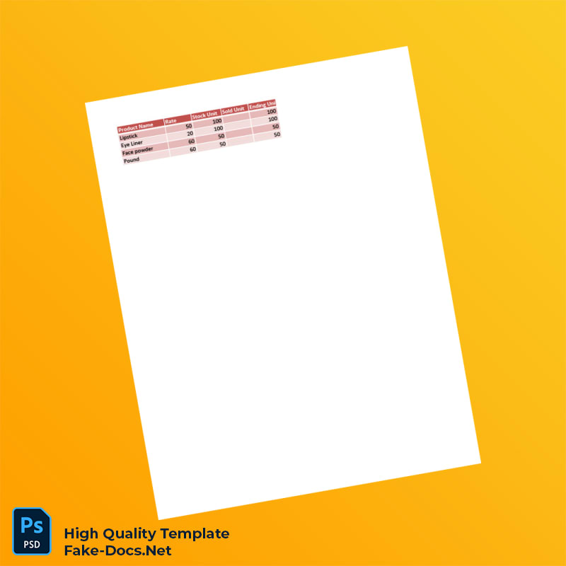 USA ABC Invoice Template in Word and PDF formats 4 page USA ABC Invoice Template in Word and PDF formats 4 page