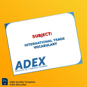 USA ADEX Commercial Invoice Template in Word and PDF formats 7 page USA ADEX Commercial Invoice Template in Word and PDF formats 7 page