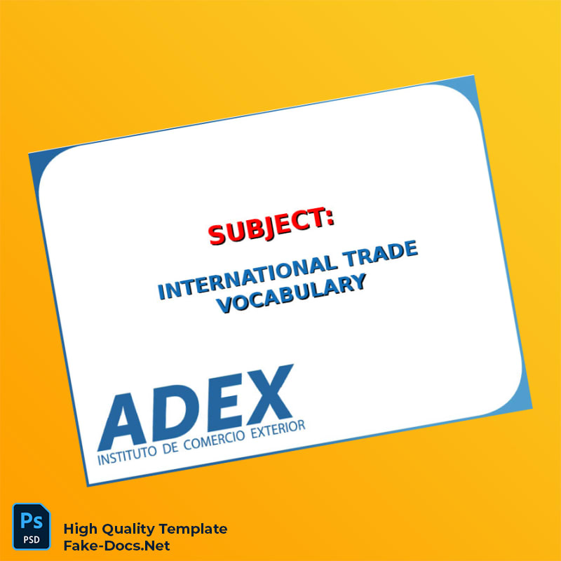 USA ADEX Commercial Invoice Template in Word and PDF formats 7 page USA ADEX Commercial Invoice Template in Word and PDF formats 7 page