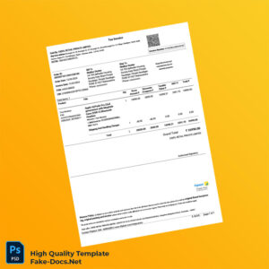 USA Apple Inc Invoice Template in Word and PDF formats USA Apple Inc Invoice Template in Word and PDF formats