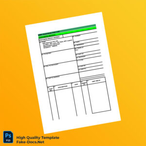 USA KNS Overseas Proforma Invoice Template in Word and PDF formats 8 page