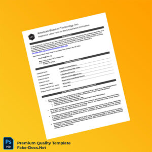 USA Laila Nutra Employment Verification Letter Template (Word & PDF) 2 page