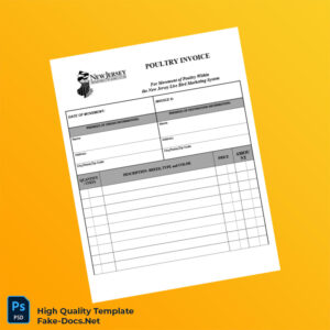 USA New Jersey Department of Agriculture Invoice Template in Word and PDF formats 7 page USA New Jersey Department of Agriculture Invoice Template in Word and PDF formats 7 page