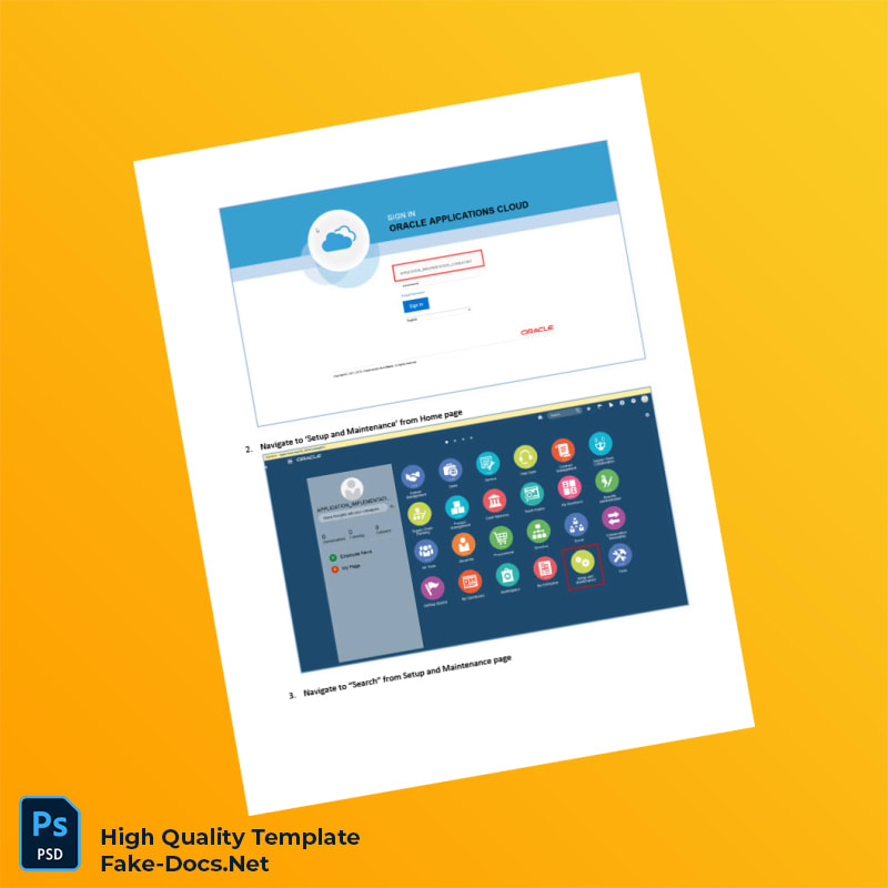 USA Oracle Invoice Template in Word and PDF formats 5 page USA Oracle Invoice Template in Word and PDF formats 5 page