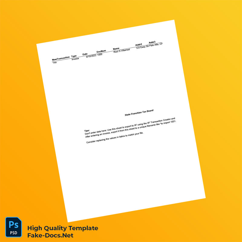 USA Sample Company Invoice Template in Word and PDF formats 4 page USA Sample Company Invoice Template in Word and PDF formats 4 page