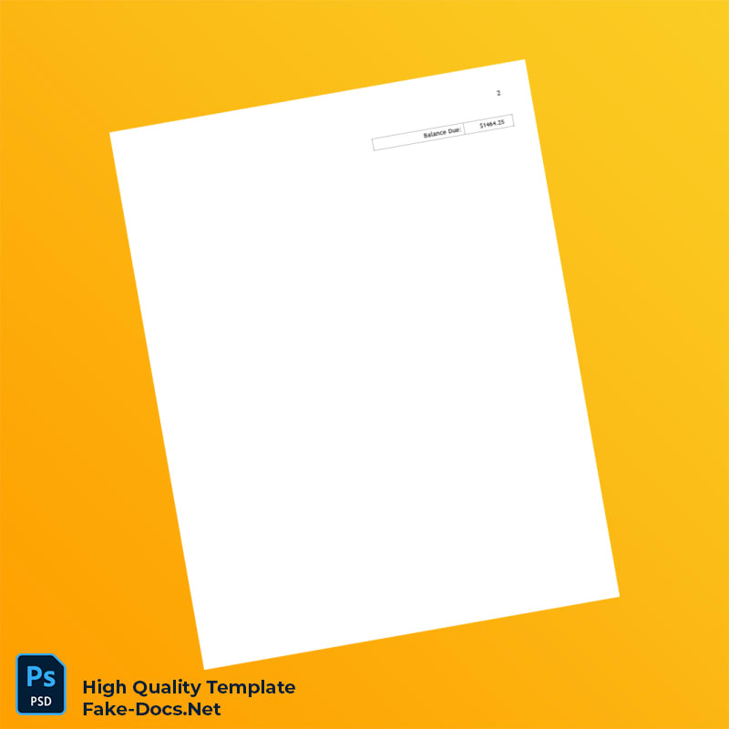 USA Sweet Lady Jane Invoice Template in Word and PDF formats 2 page USA Sweet Lady Jane Invoice Template in Word and PDF formats 2 page