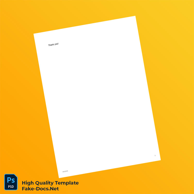 USA Tech Young Company Invoice Template in Word and PDF formats 3 page USA Tech Young Company Invoice Template in Word and PDF formats 3 page