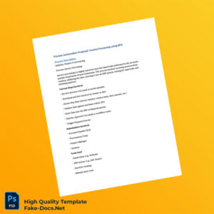 USA Unknown Invoice Template in Word and PDF formats 3 page USA Unknown Invoice Template in Word and PDF formats 3 page