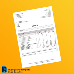 United Kingdom 1st Formations Invoice Template in Word and PDF formats United Kingdom 1st Formations Invoice Template in Word and PDF formats