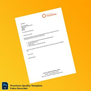 United Kingdom Always Flourishing Employment Verification Letter Template (Word & PDF)