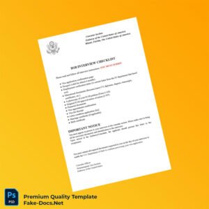 United States IU Employment Verification Letter Template (Word & PDF)