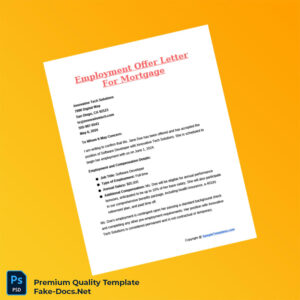 United States Innovative Tech Solutions Employment Offer Letter Template (Word & PDF) 2 page