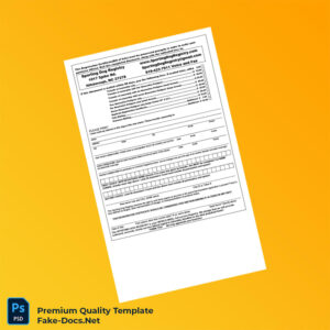 United States Sporting Dog Registry Registration Certificate Template (Word & PDF)