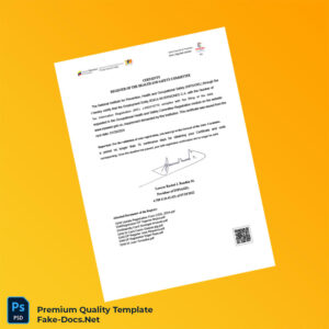 Venezuela INPSASEL Registration Certificate Template (Word & PDF) Venezuela INPSASEL Registration Certificate Template (Word & PDF)