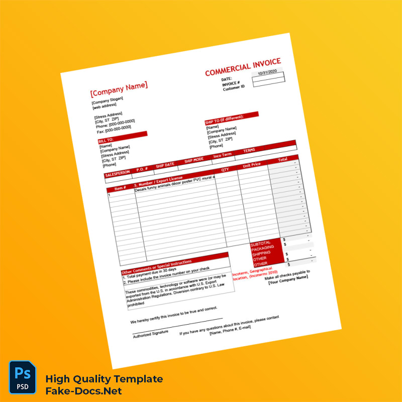 Vietnam Maxxsport Invoice Template in Word and PDF formats 3 page Vietnam Maxxsport Invoice Template in Word and PDF formats 3 page