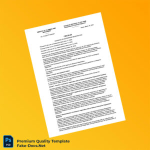 Vietnam Ministry of Planning and Investment Enterprise Registration Circular Template (Word & PDF) 6 page Vietnam Ministry of Planning and Investment Enterprise Registration Circular Template (Word & PDF) 6 page