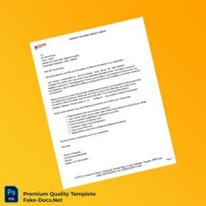 Vinod Kumar India Salary Certificate Template (Word & PDF) 8 page