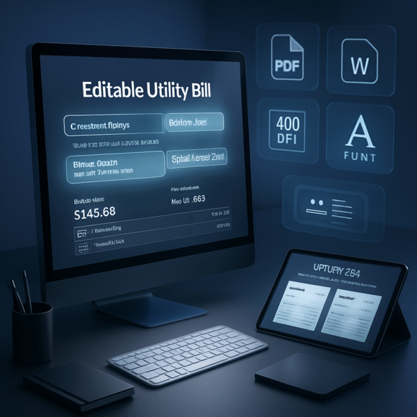 Top 10 Editable Utility Bill Templates for Proof of Address in 2025