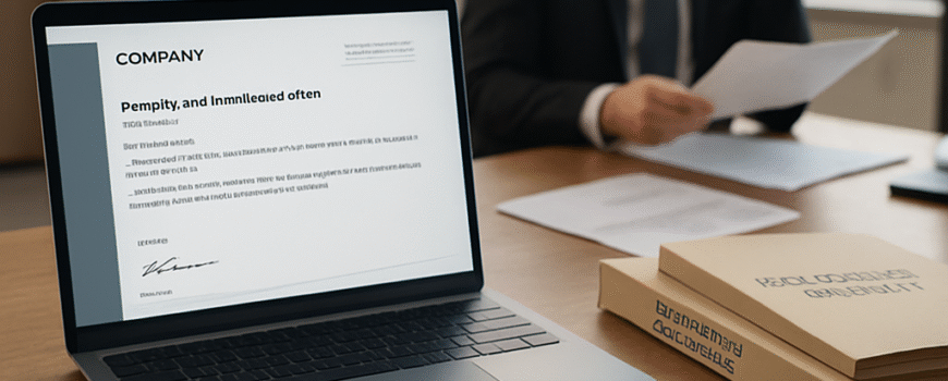 Employment Verification Letter Template: Proof of Job for Banks, Landlords, and More