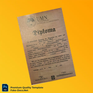 Angola Universidade Mandume Ya Ndemufayo Bachelor’s Degree in Computer Science Template – High Quality Replacement Template 2 Page