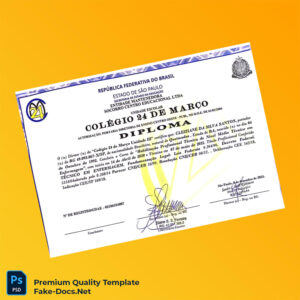 Brazil Colegio 24 de Março Technical Diploma in Nursing Template – High Quality Replacement Template Brazil Colegio 24 de Março Technical Diploma in Nursing Template – High Quality Replacement Template