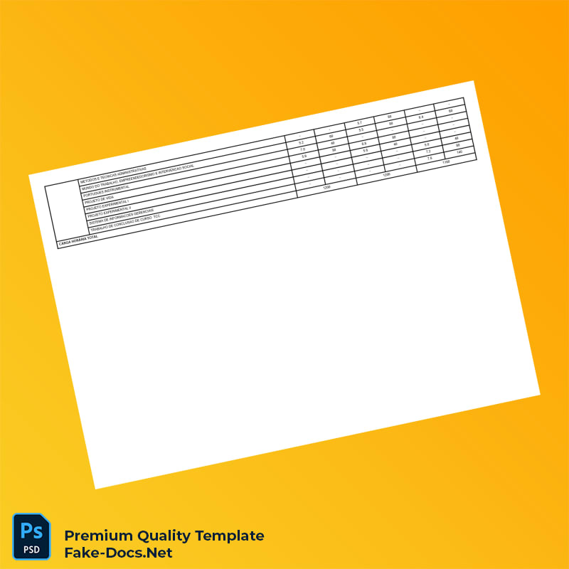 Brazil College Estadual do Campo de Tempo Integral de Carnabai Technical Diploma in Business Administration – High Quality Replacement Template 3 Page Brazil College Estadual do Campo de Tempo Integral de Carnabai Technical Diploma in Business Administration – High Quality Replacement Template 3 Page