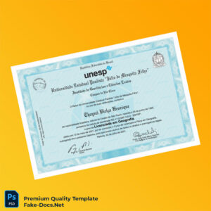 Brazil State University of São Paulo Bachelor of Geography Template – High Quality Replacement Template 2 Page Brazil State University of São Paulo Bachelor of Geography Template – High Quality Replacement Template 2 Page