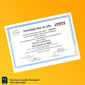 Brazil UNINOVE Bachelor of Pharmacy Template – High Quality Replacement Template 2 Page Brazil UNINOVE Bachelor of Pharmacy Template – High Quality Replacement Template 2 Page