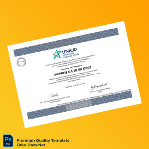 Brazil Universidade Cidade de São Paulo Bachelor of Education in Pedagogy Template – High Quality Replacement Template 2 Page Brazil Universidade Cidade de São Paulo Bachelor of Education in Pedagogy Template – High Quality Replacement Template 2 Page