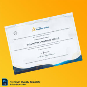 Brazil Universidade Cruzeiro do Sul Bachelor’s Degree in Pedagogy Template – High Quality Replacement Template 2 Page Brazil Universidade Cruzeiro do Sul Bachelor’s Degree in Pedagogy Template – High Quality Replacement Template 2 Page