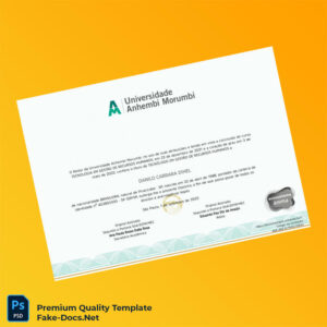 Brazil University Anhembi Morumbi Technology Degree in Human Resources Template – High Quality Replacement Template 2 Page Brazil University Anhembi Morumbi Technology Degree in Human Resources Template – High Quality Replacement Template 2 Page