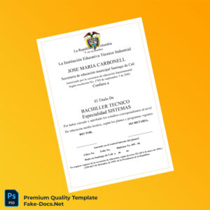 Colombia José María Carbonell Technical Institute Technical High School Diploma in Systems – High Quality Replacement Template Colombia José María Carbonell Technical Institute Technical High School Diploma in Systems – High Quality Replacement Template