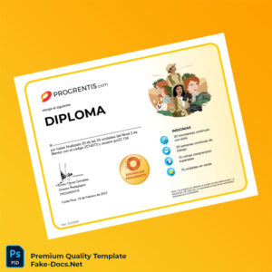 Costa Rica Progrentis Diploma Template – High Quality Replacement Template Costa Rica Progrentis Diploma Template – High Quality Replacement Template
