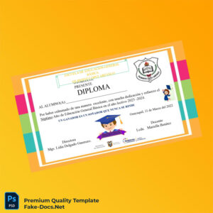 Ecuador Escuela de Educación General Básica Seventh Year Diploma – High Quality Replacement Template 3 Page Ecuador Escuela de Educación General Básica Seventh Year Diploma – High Quality Replacement Template 3 Page