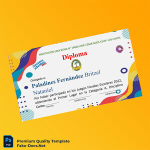 Ecuador José César Solís Celis Educational Institution Diploma Template – High Quality Replacement Template 3 Page Ecuador José César Solís Celis Educational Institution Diploma Template – High Quality Replacement Template 3 Page