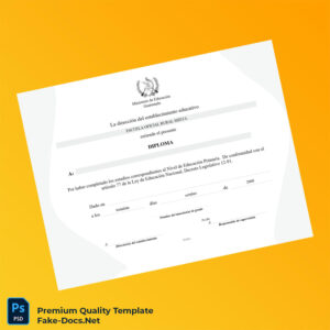 Guatemala Escuela Oficial Rural Mixta Primary Education Diploma Template – High Quality Replacement Template Guatemala Escuela Oficial Rural Mixta Primary Education Diploma Template – High Quality Replacement Template
