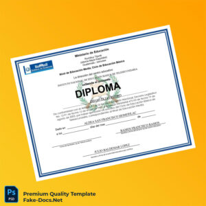 Guatemala Instituto Nacional de Educación Básica de Telesecundaria Primary Education Diploma – High Quality Replacement Template 3 Page Guatemala Instituto Nacional de Educación Básica de Telesecundaria Primary Education Diploma – High Quality Replacement Template 3 Page