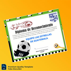 Guatemala San Bartolo Aguas Calientes Recognition Diploma Template – High Quality Replacement Template Guatemala San Bartolo Aguas Calientes Recognition Diploma Template – High Quality Replacement Template