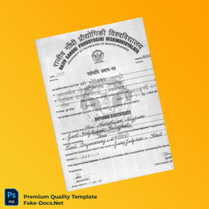 India Rajiv Gandhi Technical University Diploma in Civil Engineering Template – High Quality Replacement Template 2 Page India Rajiv Gandhi Technical University Diploma in Civil Engineering Template – High Quality Replacement Template 2 Page