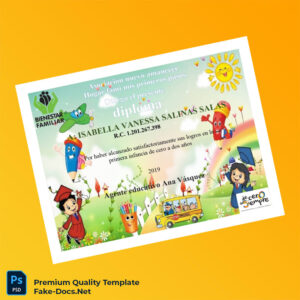 Mexico Asociación Nuevo Amanecer Diploma Template – High Quality Replacement Template Mexico Asociación Nuevo Amanecer Diploma Template – High Quality Replacement Template