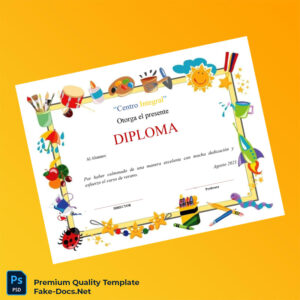 Mexico Centro Integral Diploma Template – High Quality Replacement Template Mexico Centro Integral Diploma Template – High Quality Replacement Template