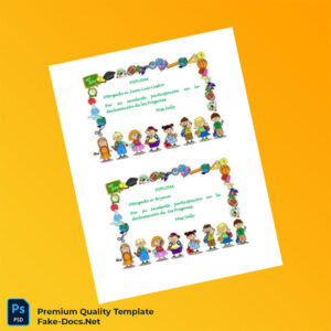 Mexico Diploma Participation Certificate Template – High Quality Replacement Template Mexico Diploma Participation Certificate Template – High Quality Replacement Template