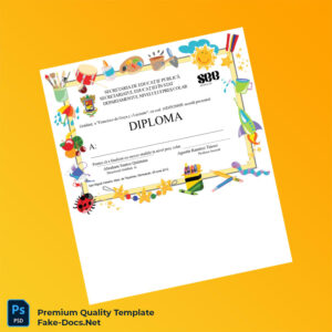 Mexico Francisco de Goya y Luciente Kindergarten Preschool Diploma – High Quality Replacement Template Mexico Francisco de Goya y Luciente Kindergarten Preschool Diploma – High Quality Replacement Template