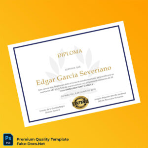 Mexico Operadora Furet S.A. de C.V. Certificate Template – High Quality Replacement Template Mexico Operadora Furet S.A. de C.V. Certificate Template – High Quality Replacement Template