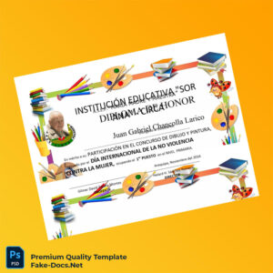 Peru A.S.E.P. María Madre y Maestra Honor Diploma Template – High Quality Replacement Template 6 Page Peru A.S.E.P. María Madre y Maestra Honor Diploma Template – High Quality Replacement Template 6 Page