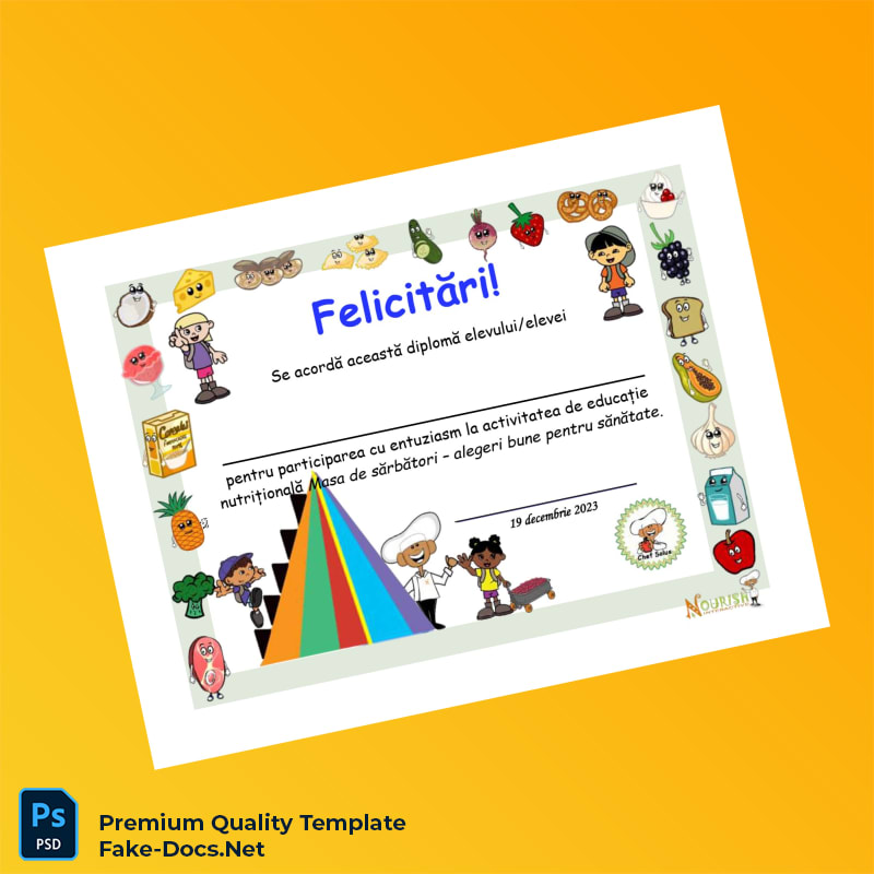 Romania Diploma Participare Template – High Quality Replacement Template Romania Diploma Participare Template – High Quality Replacement Template